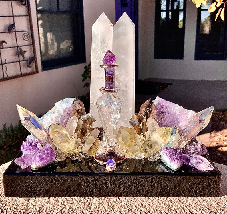 QUARTZ NIGHT LAMP, Divine Gift, See pics and video image 2