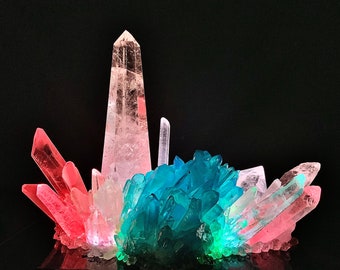 QUARTZ NIGHT LAMP, Enchanted, See pics and Video