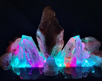 QUARTZ NIGHT LAMP, Reflections, See pics and video