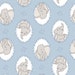 SALE Memorial Day Dumbo-Frames-Light Blue-Disney- 43/44" 100% Cotton- Fabric by the yard-Camelot Design Studio