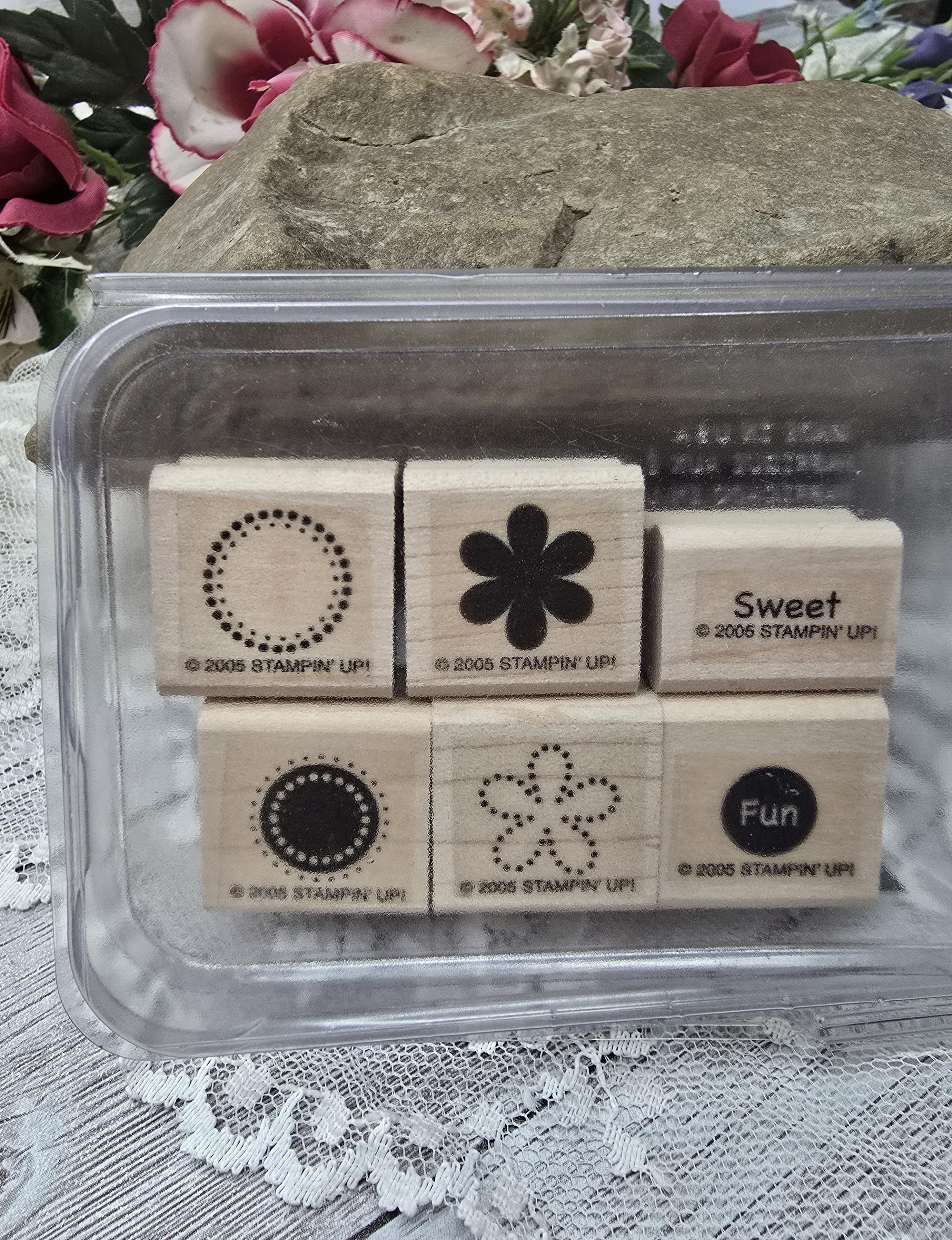 Stampin up Wood Mounted Rubber Stamp Set - Nautical Theme - Etsy