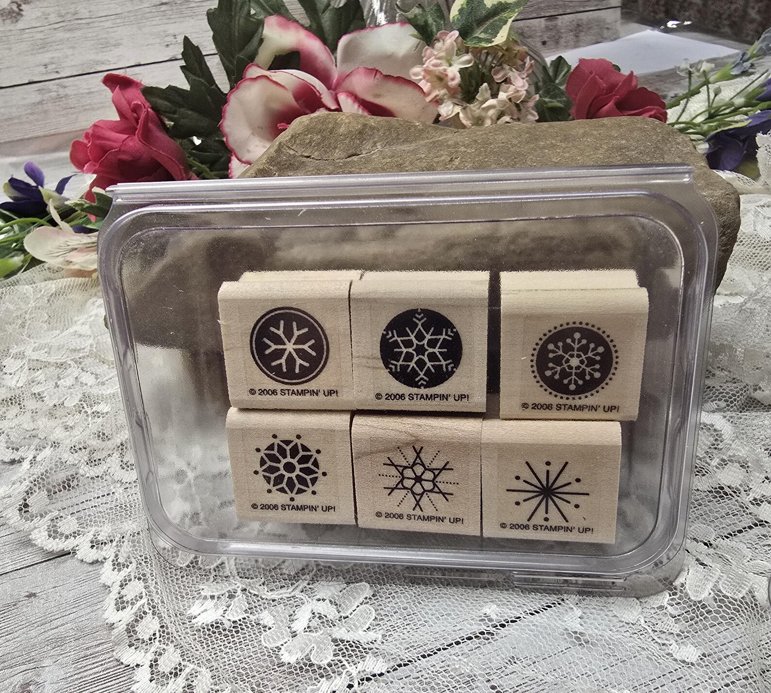Stampin up Wood Mounted Rubber Stamp Set - Nautical Theme - Etsy