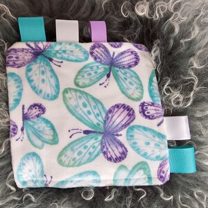 Butterfly Crinkle Toy, Baby Butterfly Crunchy Square, Butterfly Baby Gift, Baby Girl Toy, Baby Girl Gift, Baby Shower Gift, Baby Sensory Toy