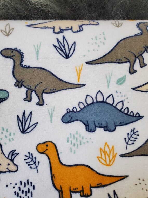 Dinosaur Baby Receiving Swaddle Flannel Blanket Blankets & Throws Home