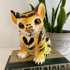 Ceramiche Ronzanイタリア製セラミックタイガー小 置物☆大幅値下げ Japan Ceramic Tiger - Etsy