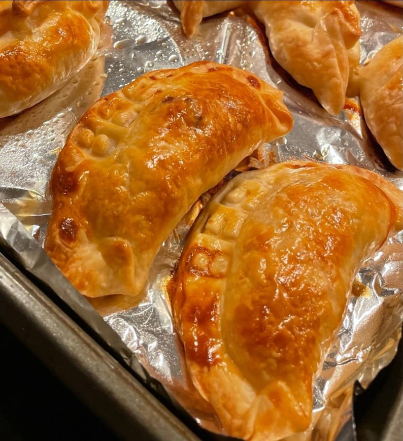 Empanada Pastry/dough Stamp Arched Includes Handle Etsy