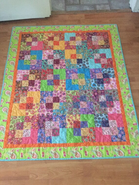 Crib Quilt Baby Quilt Etsy