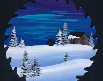 Saw blade art | Etsy