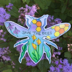 Save the Bees sticker