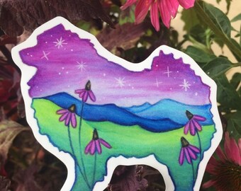 Pomeranian sticker