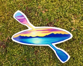 Kayak sticker