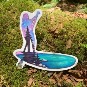 Sticker SUP stand-up paddleboard
