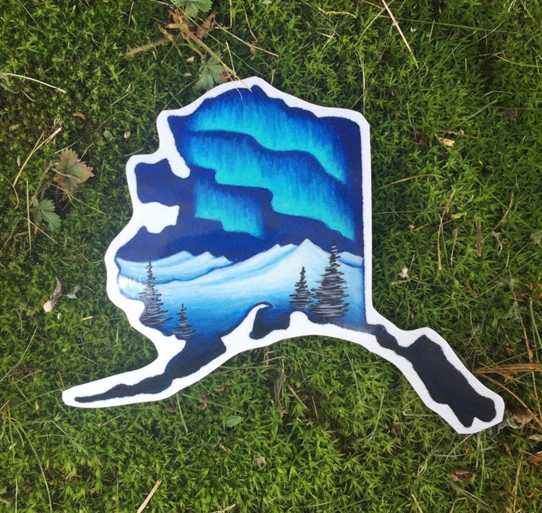 Alaska Sticker - Etsy