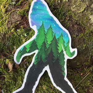 Bigfoot sticker