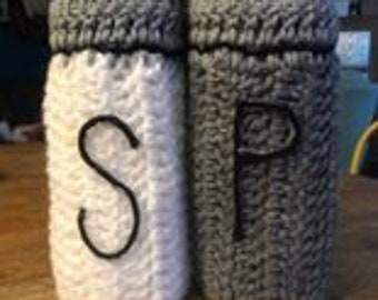 Salt and Pepper Shaker Scarf Pattern