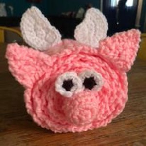 Flying Pig Scarf Crochet Pattern