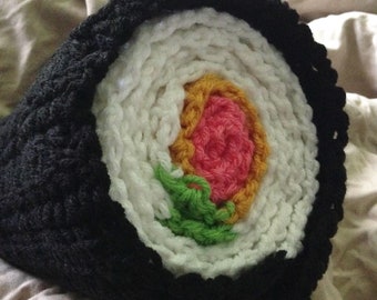 Sushi Roll Scarf Pattern