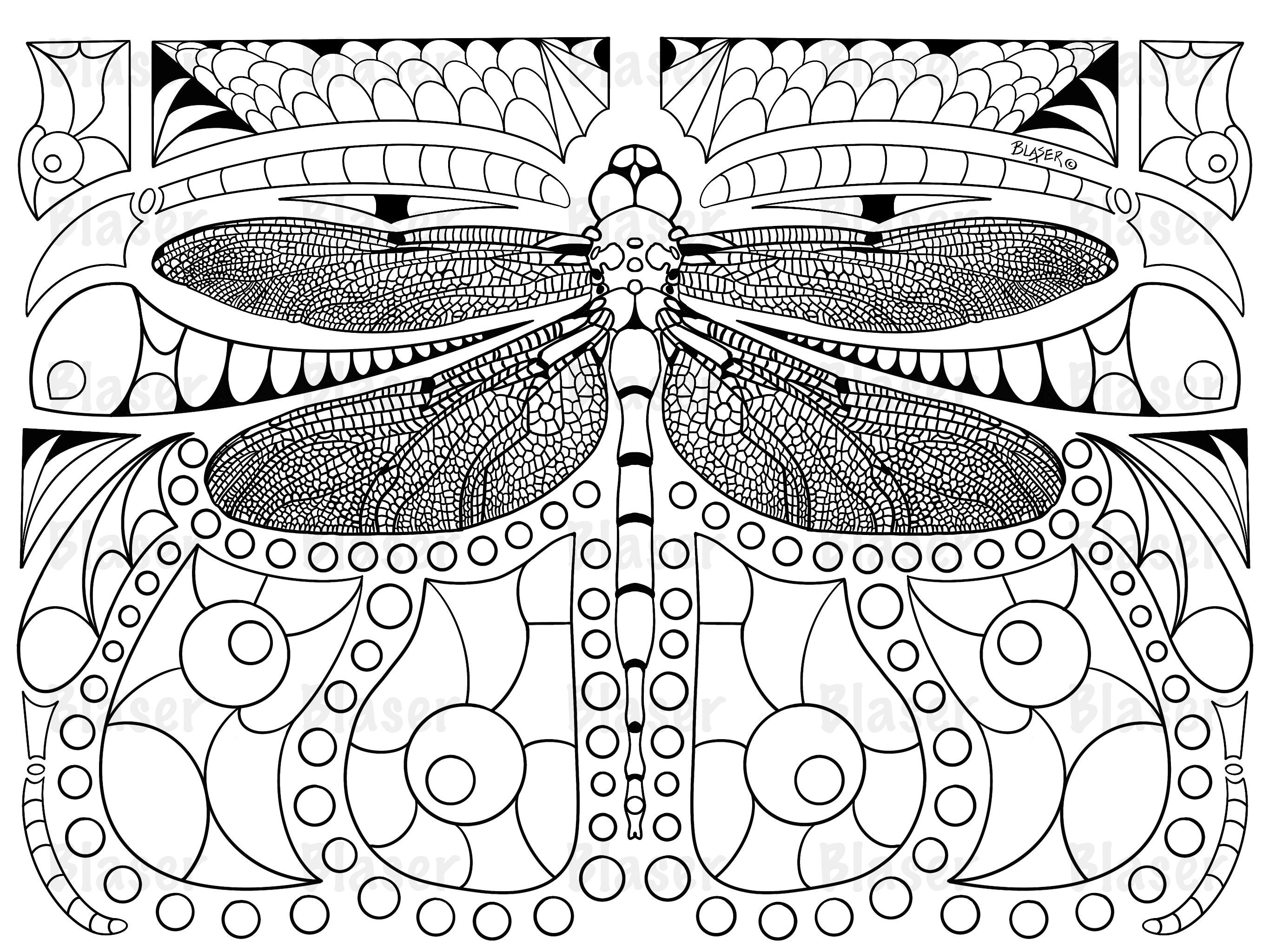 Symmetrical Coloring Pages