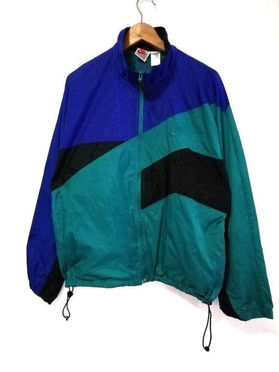 vintage nike grey tag windbreaker