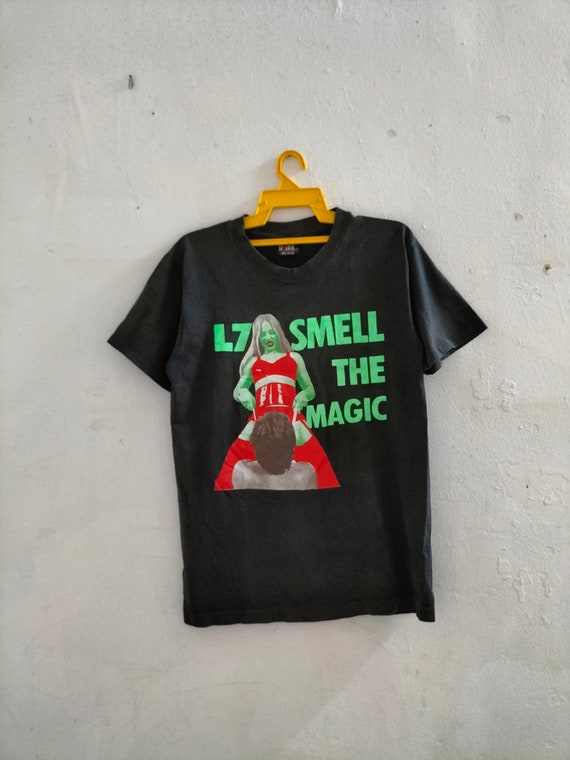 Vintage L7 Band Smell The Magic Album Tee