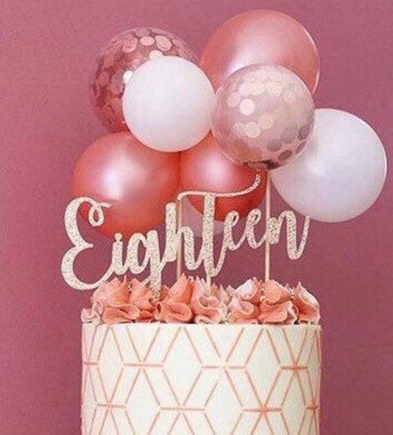 Cake Toppers Birthday Party Sparkler Age Cake Decoration 18th Topper Candle Blue Number 18 Home Furniture Diy Celebrations Occasions