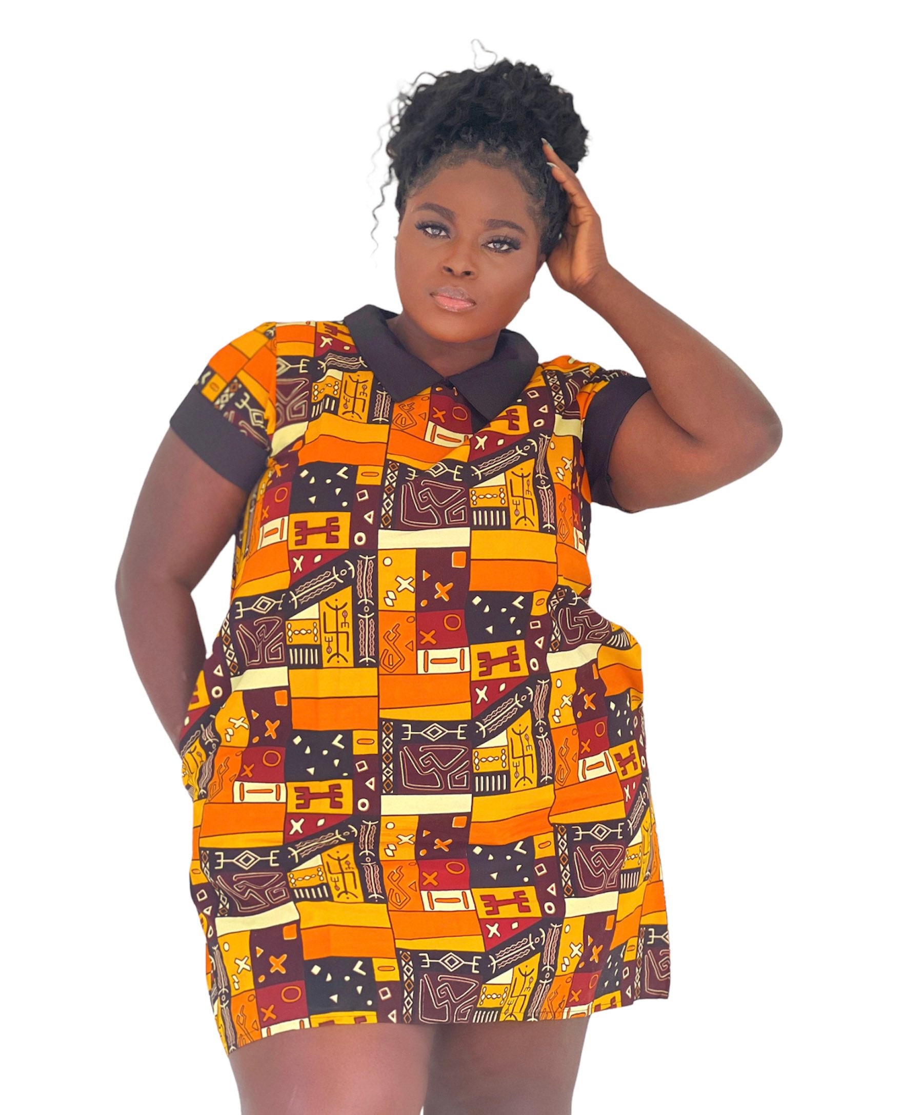 tunic dresses for ladies Palm Print Tunic Dress | Vacation Dresses
