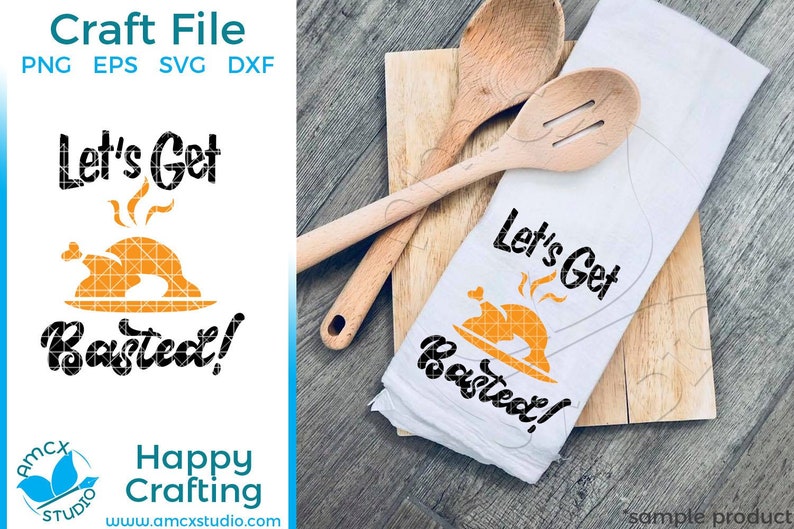 Download Let's Get Basted Thanksgiving Puns SVG Files | Etsy