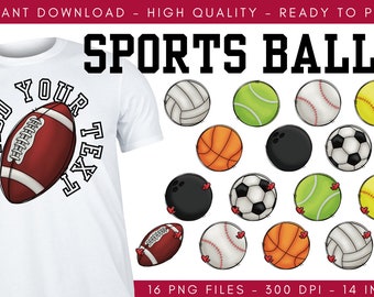 Clipart sport, clipart calcio, grafica sportiva, disegni di sublimazione sportiva