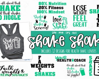 Health Shake SVG Bundle