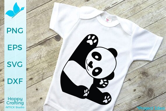 Download Baby Panda Animal Svg Etsy