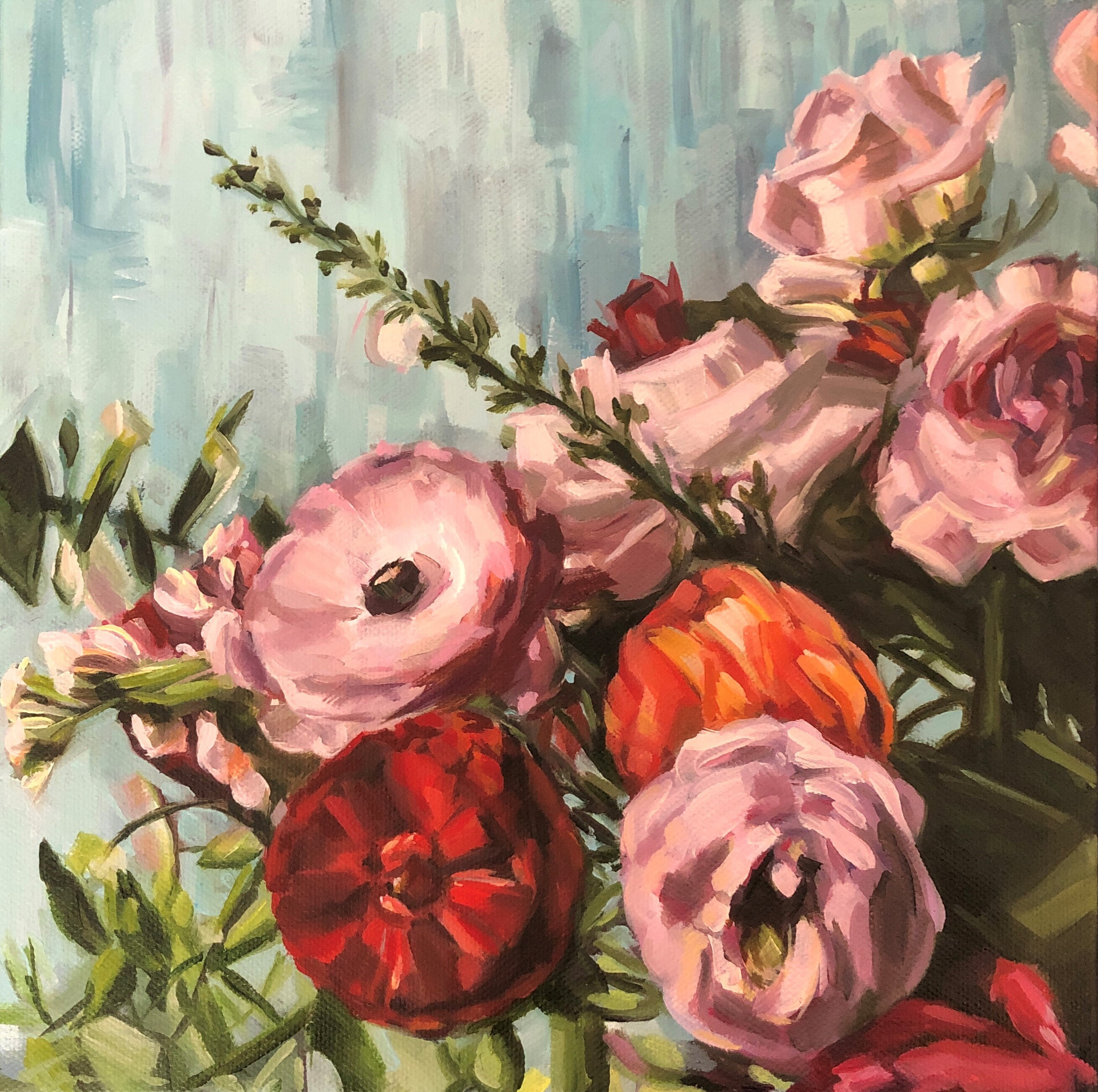 Floral Oil Painting - Etsy Floral Oil Painting - Etsy