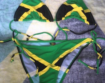 jamaican themed bathing suits