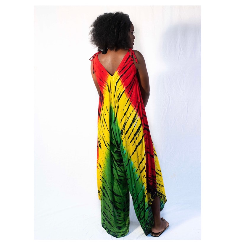 Rasta Jumper Dress Etsy