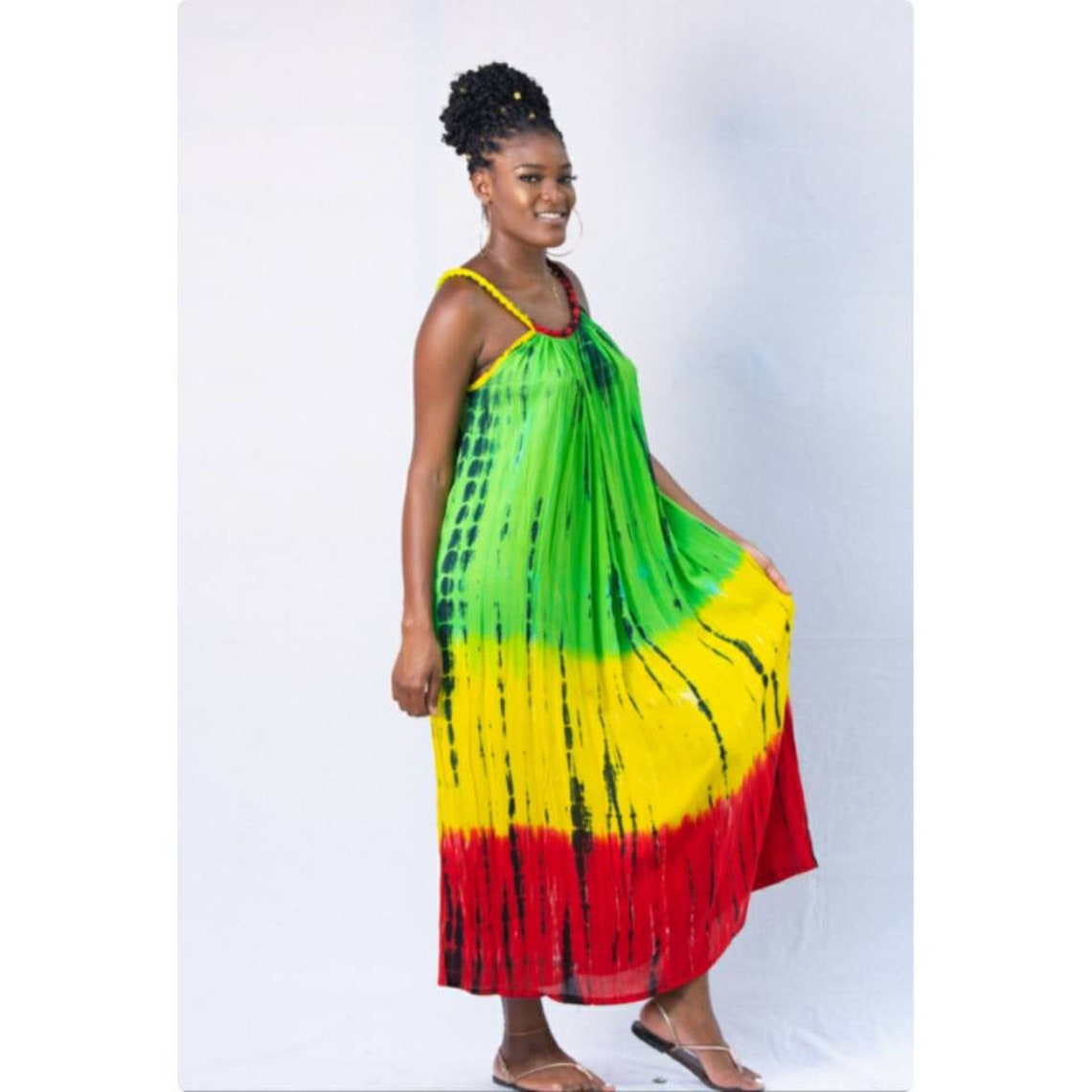 Rasta Ballrope Ladies Dress Etsy