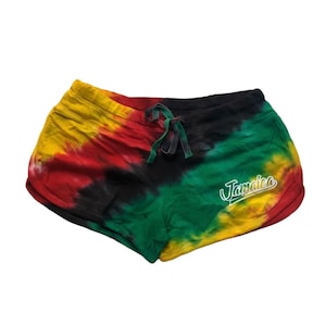 Rasta tyedye Jamaica shorts