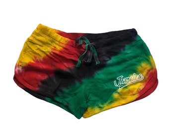 Rasta tyedye Jamaica shorts