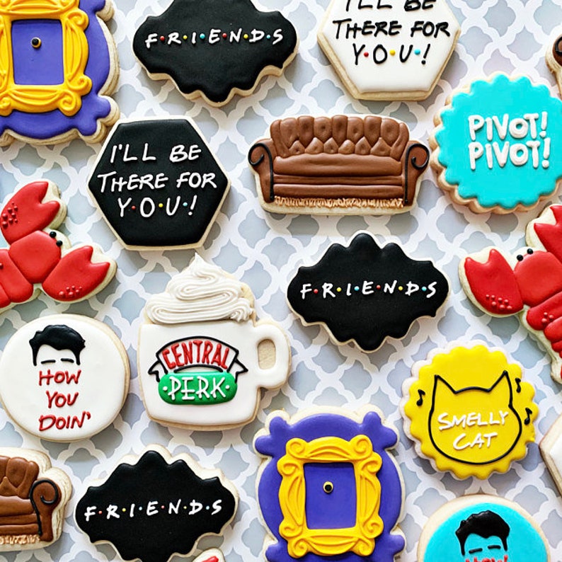 Friends Cookie Cutter Set Frame Cookie Cutter Couch Cookie Etsy