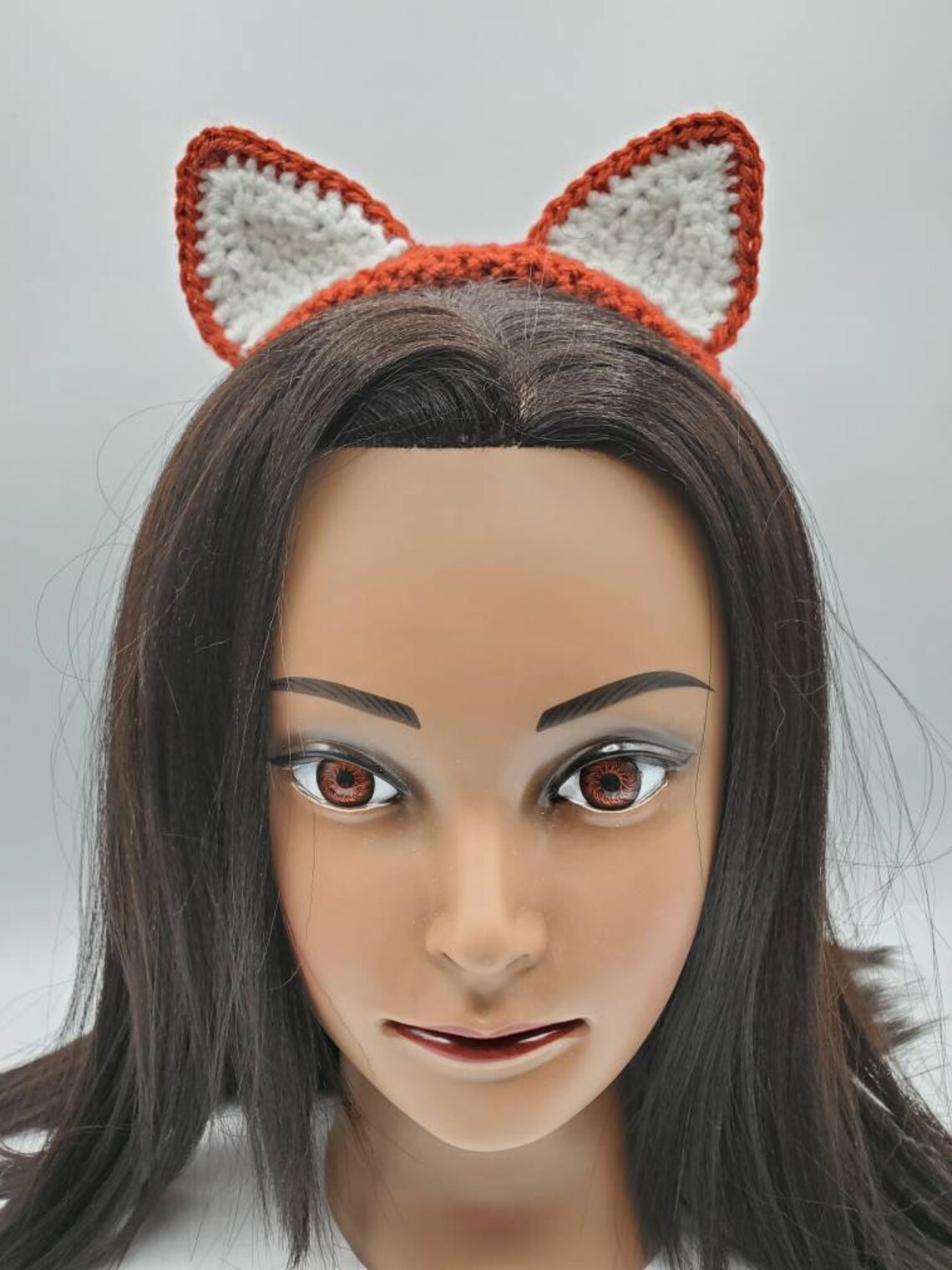 Crochet Red Panda Headband Etsy