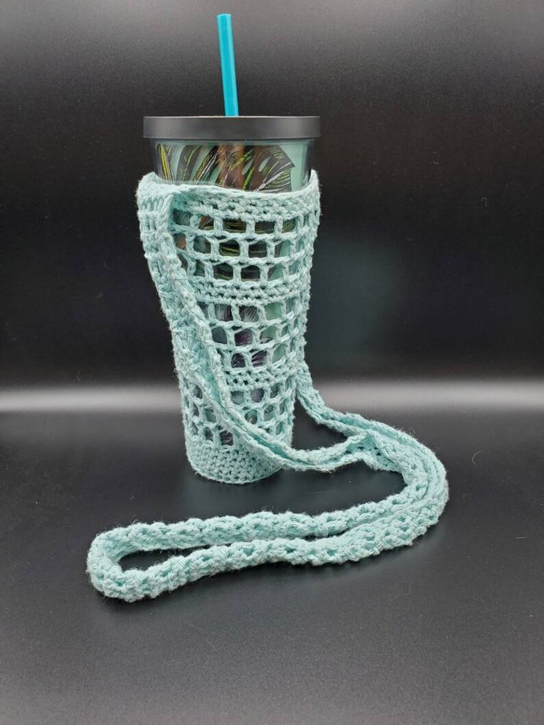 Cross body water bottle carrier ecofriendy Etsy