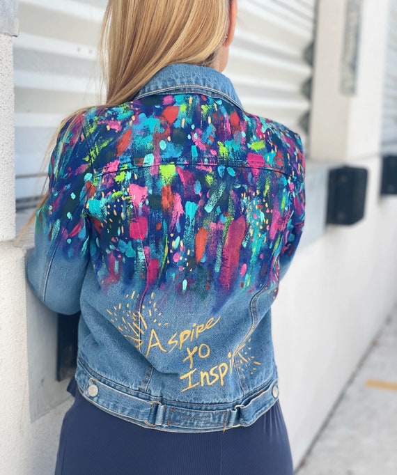 canvas jean jacket