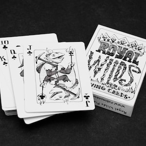 Royal Wilds Illustrated Playing Cards - Poker Cards - Deck of Cards - Unique Gift