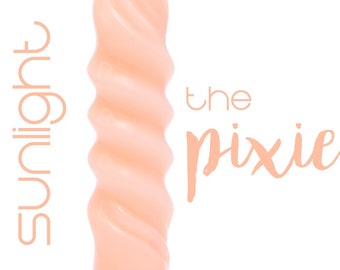 Medium Fantasy Dildo - Sunlight the Pixie - High Grade Platinum Silicone Sex Toy Dildo