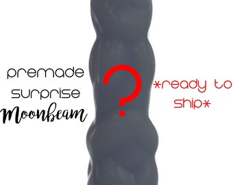 PREMADE Surprise Color Medium Fantasy Dildo - Ready to Ship - Moonbeam the Pixie - High Grade Platinum Silicone Sex Toy Dildo