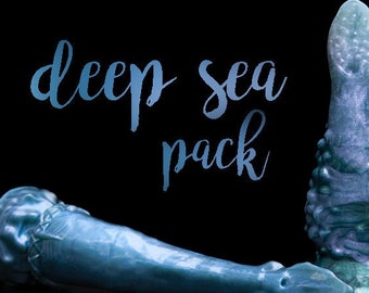 Deep Sea Pack - Medium Dildos - Fantasy Dildo - Sex toy - Adult Toy - Silicone Dildo