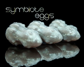 Symbiote Eggs - Silicone Eggs for silicone ovipositor toys - Oviposition Eggs - Ovipositor - Kegel Eggs