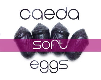 Kegel Eggs - Caeda Eggs (Set of 4) - Silicone Eggs - Squishy Eggs - Ovipositor - Small Kegel Eggs - Vaginal Eggs - Soft