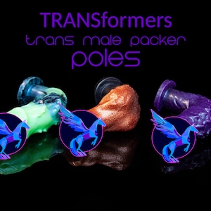 FTM Trans Male Packer - Fantasy Packer - FTM Packer - Poles for Transformer Packers
