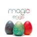 Magic Eggs (Set of 3) - Kegel Eggs - Silicone Eggs - Squishy Eggs - Ovipositor - Vaginal Eggs 