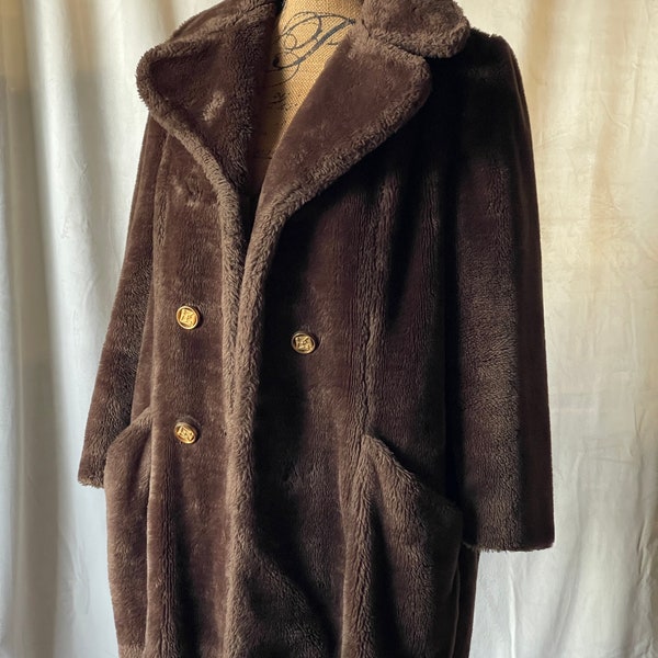 Vintage Sear’s Teddy Coat