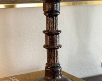 Antique Rustic Candleholder